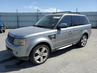 2012 Land Rover Range Rover Sport HSE Lux with VIN SALSK2D48CA743458, listed as a Copart auction lot 58390735 with 143,316 mi miles and Salvage title. Bid and sale history available at DreamBid. Image 1.