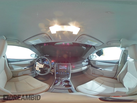 2015 Toyota Camry XLE с VIN 4T4BF1FK7FR499209, выставлен на аукционе Copart как лот 60534335 с пробегом 46 933 миль миль и Списание • Salvage title. История ставок и продаж доступна на DreamBid. Изображение 14.