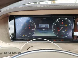 2017 Mercedes-Benz S 550 with VIN WDDUG8CB7HA287003, listed as a Copart auction lot 50341935 with 103,231 mi miles and Salvage Title. Bid and sale history available at carsss.com. Image 9.