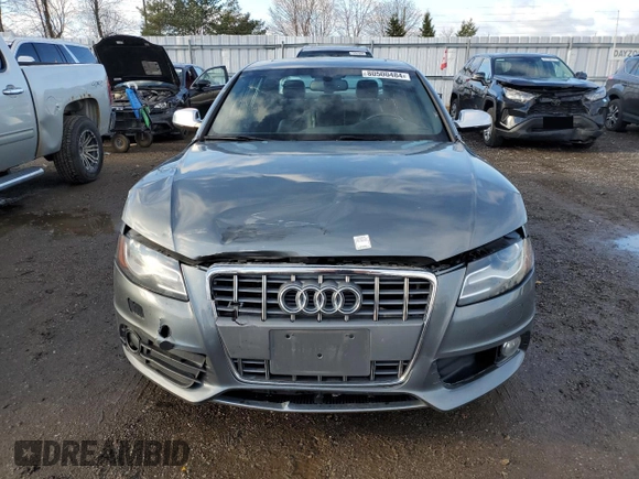 2012 Audi S4 Premium with VIN WAUFGCFL5CA021804, listed as a Copart auction lot 80500484 with 162,896 mi miles and Salvage Title. Bid and sale history available at carsss.com. Image 6.