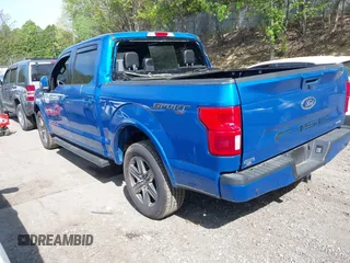 2020 Ford F-150 XL with VIN 1FTEW1EP9LKE89250, listed as a IAAI auction lot 42225184 with 61,122 mi miles and . Bid and sale history available at DreamBid. Image 3.