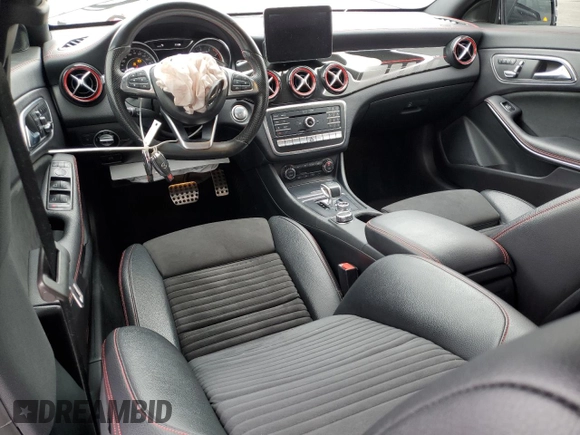 2018 Mercedes-Benz CLA 45 AMG z VIN WDDSJ5CB1JN567585, wystawiony jako Copart lot #55470285 z przebiegiem Nie podano mil oraz Szkoda całkowita • Salvage title. Historia ofert i sprzedaży dostępna na DreamBid. Obrazek 8.