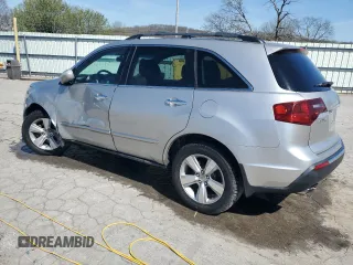 2010 Acura MDX Technology Pkg with VIN 2HNYD2H61AH509856, listed as a Copart auction lot 50642905 with 150,534 mi miles and Salvage Title. Bid and sale history available at carsss.com. Image 2.