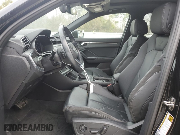 2022 Audi Q3 S line Premium Plus with VIN WA1EECF33N1054639, listed as a Copart auction lot 49807115 with 50,329 mi miles and Salvage Title. Bid and sale history available at carsss.com. Image 7.