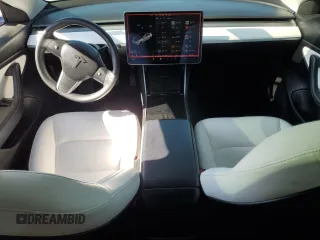 2019 Tesla Model 3 Mid Range with VIN 5YJ3E1EA6KF509987, listed as a Copart auction lot 46117565 with 64,042 mi miles and Salvage Title. Bid and sale history available at carsss.com. Image 8.