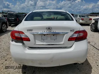 2011 Infiniti M37 with VIN JN1BY1AP1BM323717, listed as a Copart auction lot 60325524 with 155,508 mi miles and Salvage Title. Bid and sale history available at carsss.com. Image 6.