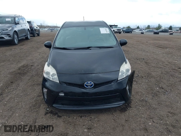 2013 Toyota Prius One with VIN JTDKN3DU9D5555689, listed as a IAAI auction lot 42041510 with 116,597 mi miles. Bid and sale history available at carsss.com. Image 12.