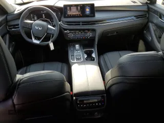 2025 Infiniti QX60 Sensory with VIN 5N1AL1GS2SC338845, listed as a Copart auction lot 85276094 with 361 mi miles and Salvage Title. Bid and sale history available at DreamBid. Image 8.