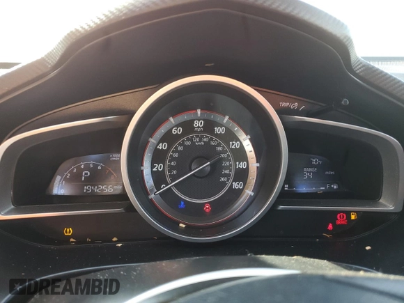 2016 Mazda 3 i Sport with VIN 3MZBM1U7XGM303916, listed as a Copart auction lot 55166635 with 194,256 mi miles and Salvage Title. Bid and sale history available at carsss.com. Image 9.