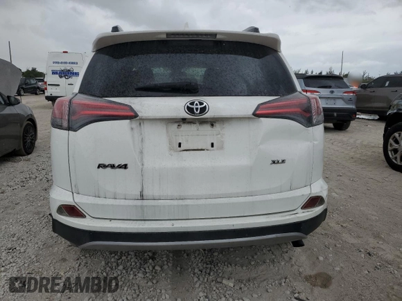 2017 Toyota RAV4 XLE with VIN JTMWFREV6HJ109358, listed as a Copart auction lot 55372465 with 163,159 mi miles and Salvage Title. Bid and sale history available at DreamBid. Image 6.