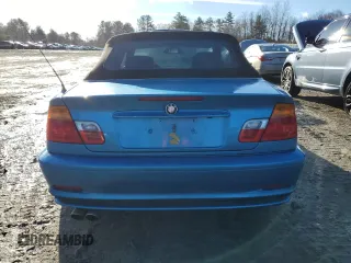 2002 BMW 3 Series 330Ci with VIN WBABS53472JU93846, listed as a Copart auction lot 43951675 with 202,663 mi miles and Clean title. Bid and sale history available at DreamBid. Image 6.