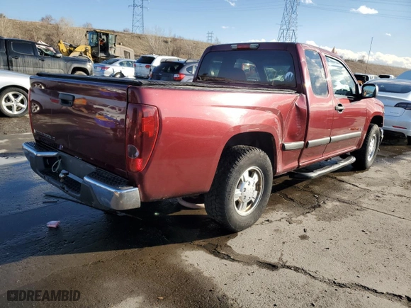 2007 Chevrolet Colorado LT w/1LT with VIN 1GCCS19E778246017, listed as a Copart auction lot 48235635 with 189,190 mi miles and Salvage Title. Bid and sale history available at carsss.com. Image 3.