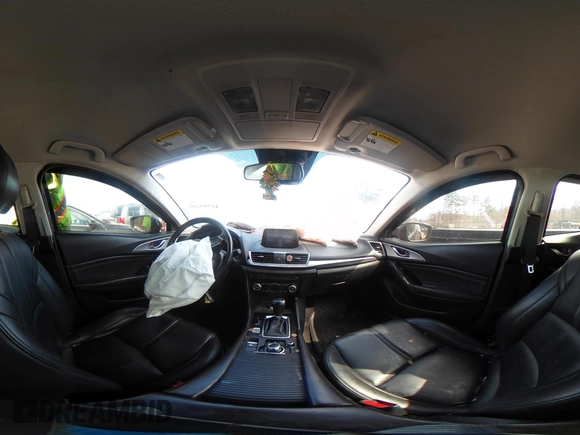 2018 Mazda 3 Touring with VIN 3MZBN1V34JM261565, listed as a IAAI auction lot 41795238 with 121,112 mi miles. Bid and sale history available at carsss.com. Image 19.