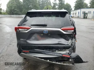 2023 Toyota RAV4 Hybrid XSE with VIN JTME6RFV5PJ037206, listed as a Copart auction lot 61597265 with 5,094 mi miles and Salvage title. Bid and sale history available at DreamBid. Image 6.