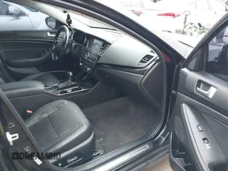 2015 Kia Cadenza Premium with VIN KNALN4D78F5169611, listed as a IAAI auction lot 41457679 with 102,166 mi miles. Bid and sale history available at carsss.com. Image 5.