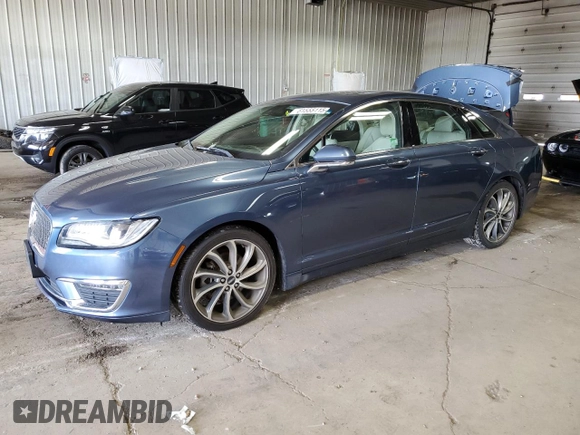 2019 Lincoln MKZ Reserve I z VIN 3LN6L5D96KR620664, wystawiony jako Copart lot #61555115 z przebiegiem 52 436 mil mil oraz Szkoda całkowita • Salvage title. Historia ofert i sprzedaży dostępna na DreamBid. Obrazek 1.