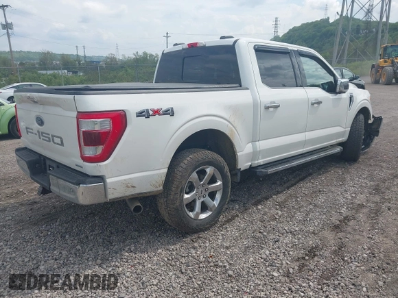 2021 Ford F-150 XL z VIN 1FTFW1E83MFC86409, wystawiony jako IAAI lot #42214031 z przebiegiem 46 247 mil mil oraz . Historia ofert i sprzedaży dostępna na DreamBid. Obrazek 4.