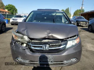 2016 Honda Odyssey Touring Elite with VIN 5FNRL5H91GB092214, listed as a Copart auction lot 61158745 with 121,477 mi miles and Salvage title. Bid and sale history available at DreamBid. Image 5.