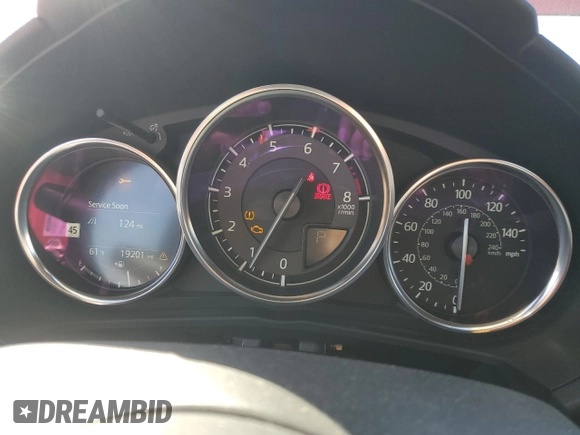2022 Mazda MX-5 Miata Grand Touring z VIN JM1NDAM76N0508438, wystawiony jako Copart lot #49094685 z przebiegiem 19 201 mil mil oraz Szkoda całkowita • Salvage title. Historia ofert i sprzedaży dostępna na DreamBid. Obrazek 9.