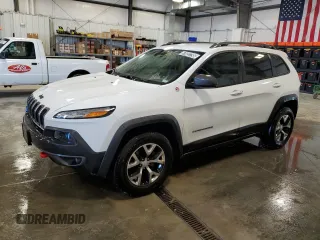 2017 Jeep Cherokee Trailhawk L Plus z VIN 1C4PJMBS7HD225005, wystawiony jako Copart lot #57022795 z przebiegiem 171 655 mil mil oraz Czysty tytuł • Clean title. Historia ofert i sprzedaży dostępna na DreamBid. Obrazek 1.