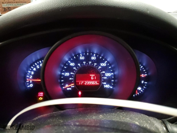 2014 Kia Soul with VIN KNDJN2A23E7036927, listed as a Copart auction lot 44609525 with 239,969 mi miles and Clean Title. Bid and sale history available at carsss.com. Image 9.