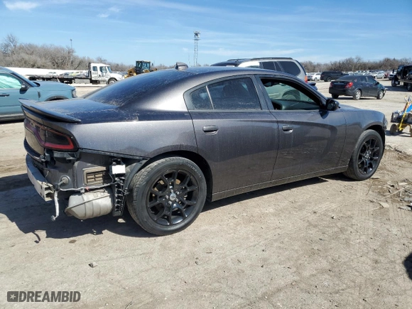 2017 Dodge Charger SXT with VIN 2C3CDXJG6HH638982, listed as a Copart auction lot 46188125 with 65,682 mi miles and Salvage Title. Bid and sale history available at carsss.com. Image 3.