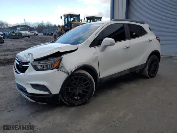 2018 Buick Encore Preferred with VIN KL4CJASB0JB505695, listed as a Copart auction lot 46980205 with 140,499 mi miles and Salvage Title. Bid and sale history available at carsss.com. Image 1.