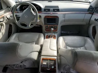 2005 Mercedes-Benz S 55 AMG with VIN WDBNG74J15A455422, listed as a Copart auction lot 54791415 with 144,796 mi miles and Clean Title. Bid and sale history available at DreamBid. Image 8.