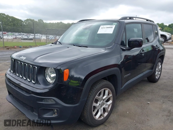 2018 Jeep Renegade Latitude z VIN ZACCJABB8JPJ33239, wystawiony jako IAAI lot #42270008 z przebiegiem 149 015 mil mil oraz . Historia ofert i sprzedaży dostępna na DreamBid. Obrazek 17.