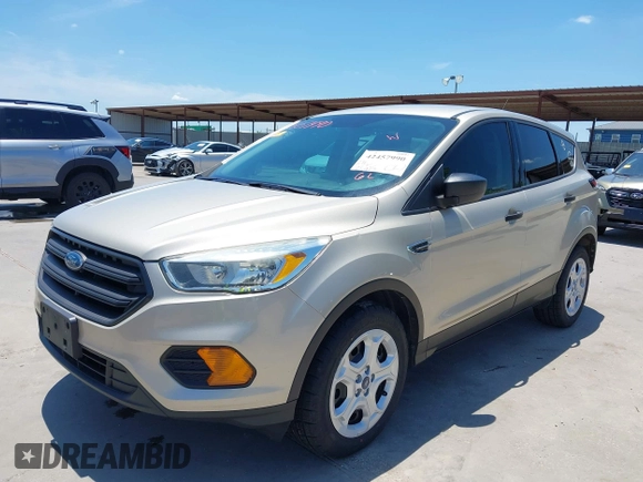 2017 Ford Escape S with VIN 1FMCU0F71HUA80494, listed as a IAAI auction lot 42457990 with 121,903 mi miles and . Bid and sale history available at DreamBid. Image 2.
