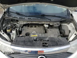 2015 Nissan Quest S with VIN JN8AE2KP6F9120020, listed as a Copart auction lot 73989904 with 0 mi miles and Salvage Title. Bid and sale history available at carsss.com. Image 12.