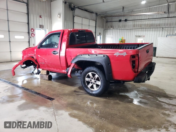 2004 Chevrolet Colorado 1LT with VIN 1GCDT146048150565, listed as a Copart auction lot 49593255 with 66,015 mi miles and Salvage title. Bid and sale history available at DreamBid. Image 2.