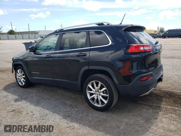 2014 Jeep Cherokee Limited with VIN 1C4PJLDB8EW113191, listed as a Copart auction lot 72249634 with 85,739 mi miles and Salvage Title. Bid and sale history available at carsss.com. Image 2.
