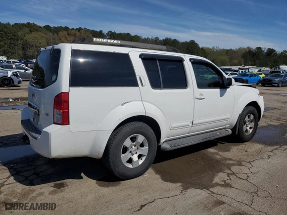 2006 Nissan Pathfinder SE with VIN 5N1AR18U26C683880, listed as a Copart auction lot 50251575 with 201,321 mi miles and Salvage Title. Bid and sale history available at carsss.com. Image 3.