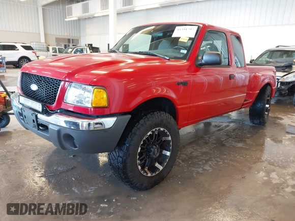 2002 Ford Ranger XL Fleet with VIN 1FTZR45E22PA99844, listed as a IAAI auction lot 41391797 with 156,752 mi miles. Bid and sale history available at carsss.com. Image 2.