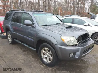 2006 Toyota 4Runner SR5 with VIN JTEBU14R960088630, listed as a IAAI auction lot 41744381 with 263,877 mi miles. Bid and sale history available at carsss.com. Image 1.
