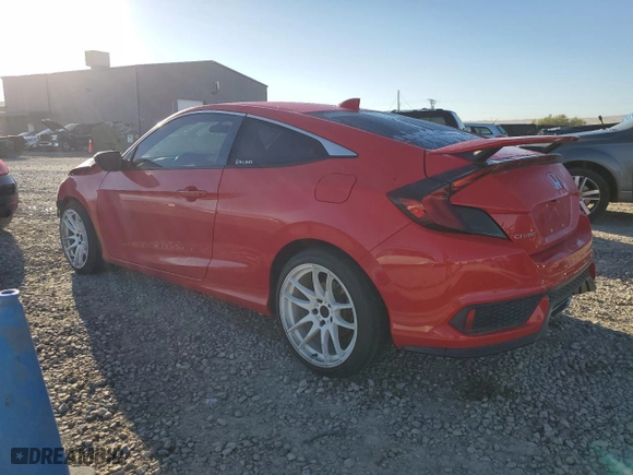 2019 Honda Civic Si Coupe with VIN 2HGFC3A55KH752211, listed as a Copart auction lot 77431914 with 42,615 mi miles and Salvage Title. Bid and sale history available at carsss.com. Image 2.