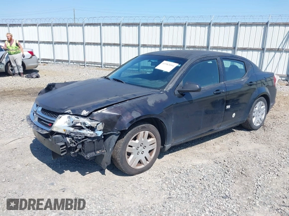 2014 Dodge Avenger SE with VIN 1C3CDZAB2EN170042, listed as a IAAI auction lot 41983094 with 168,760 mi miles and . Bid and sale history available at DreamBid. Image 6.