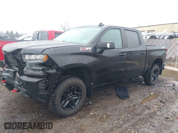 2020 Chevrolet Silverado 1500 LT Trail Boss with VIN 3GCPYFEL2LG319140, listed as a IAAI auction lot 41475510 with 111,424 mi miles. Bid and sale history available at carsss.com. Image 17.