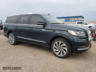 2022 Lincoln Navigator L Reserve with VIN 5LMJJ3LT8NEL12899, listed as a Copart auction lot 68419944 with 27,119 mi miles and Salvage Title. Bid and sale history available at carsss.com. Image 4.