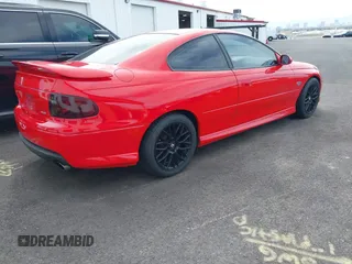 2005 Pontiac GTO with VIN 6G2VX12U25L356602, listed as a IAAI auction lot 41960537 with 53,648 mi miles. Bid and sale history available at carsss.com. Image 4.
