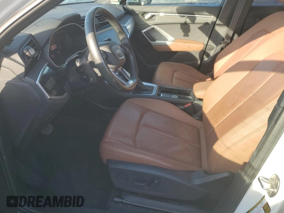 2019 Audi Q3 S line Premium with VIN WA1DECF32K1086585, listed as a Copart auction lot 77803064 with 67,991 mi miles and Non repairable. Bid and sale history available at DreamBid. Image 7.