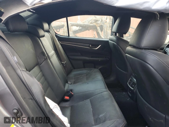 2016 Lexus GS 350 with VIN JTHCZ1BL9GA000694, listed as a Copart auction lot 65799164 with 104,483 mi miles and Salvage Title. Bid and sale history available at carsss.com. Image 10.
