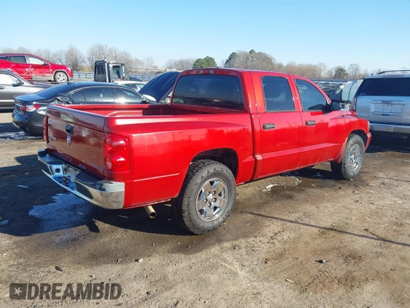 2006 Dodge Dakota SLT with VIN 1D7HE48K36S623701, listed as a IAAI auction lot 41695564 with 130,147 mi miles and . Bid and sale history available at carsss.com. Image 4.
