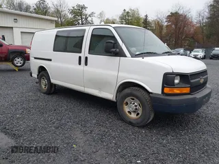 2013 Chevrolet Express Cargo with VIN 1GCWGFCA1D1162572, listed as a IAAI auction lot 42095786 with 242,248 mi miles and . Bid and sale history available at DreamBid. Image 1.