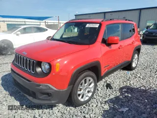 2017 Jeep Renegade Latitude z VIN ZACCJABB0HPG66490, wystawiony jako Copart lot #54553265 z przebiegiem 124 641 mil mil oraz Czysty tytuł • Clean title. Historia ofert i sprzedaży dostępna na DreamBid. Obrazek 1.