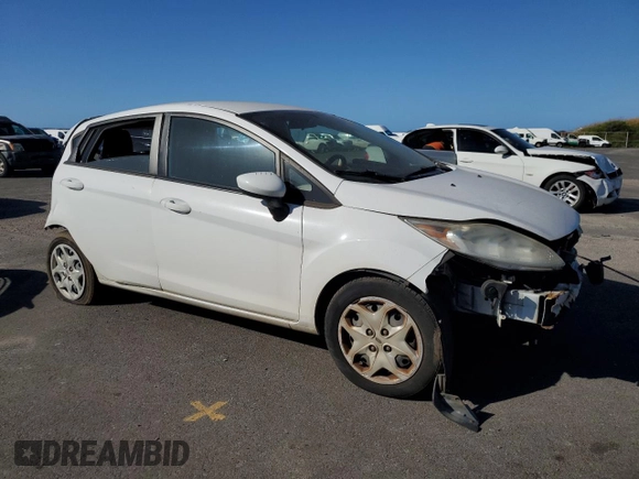 2011 Ford Fiesta SE with VIN 3FADP4EJ6BM157138, listed as a Copart auction lot 44651185 with 95,423 mi miles and Salvage Title. Bid and sale history available at carsss.com. Image 4.