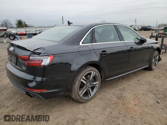 2017 Audi A4 Premium Plus with VIN WAUENAF45HN023471, listed as a Copart auction lot 67692272 with 99,806 mi miles. Bid and sale history available at carsss.com. Image 3.