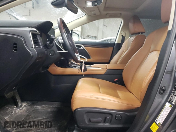 2021 Lexus RX with VIN 2T2HZMDAXMC307489, listed as a Copart auction lot 52098545 with 53,695 mi miles and Salvage Title. Bid and sale history available at carsss.com. Image 7.