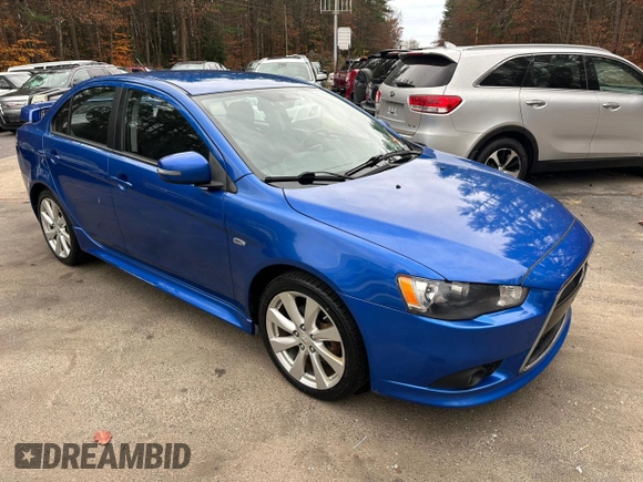 2015 Mitsubishi Lancer GT with VIN JA32U8FW3FU004678, listed as a Copart auction lot 79781504 with 187,105 mi miles and Clean Title. Bid and sale history available at DreamBid. Image 1.